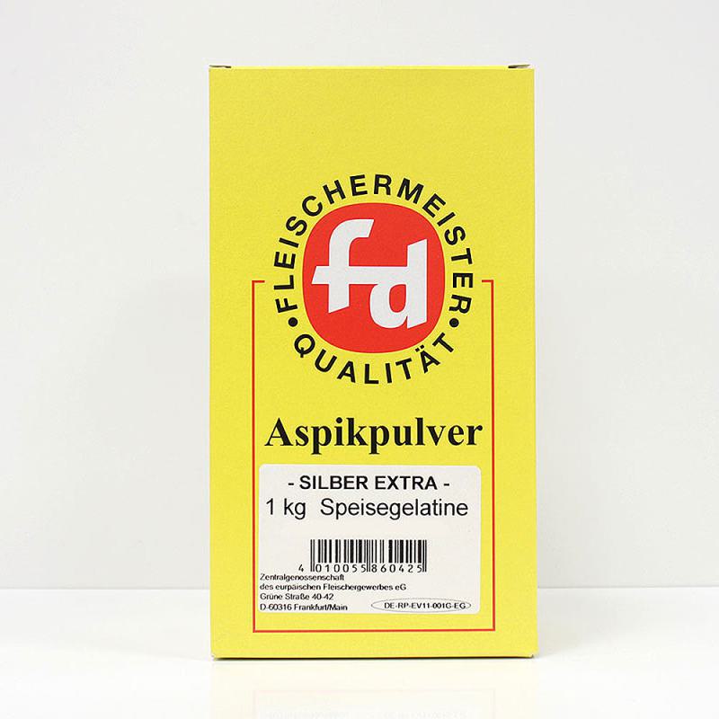 Geliermittel - Aspikpulver Silber extra 160 Bloom 1 kg